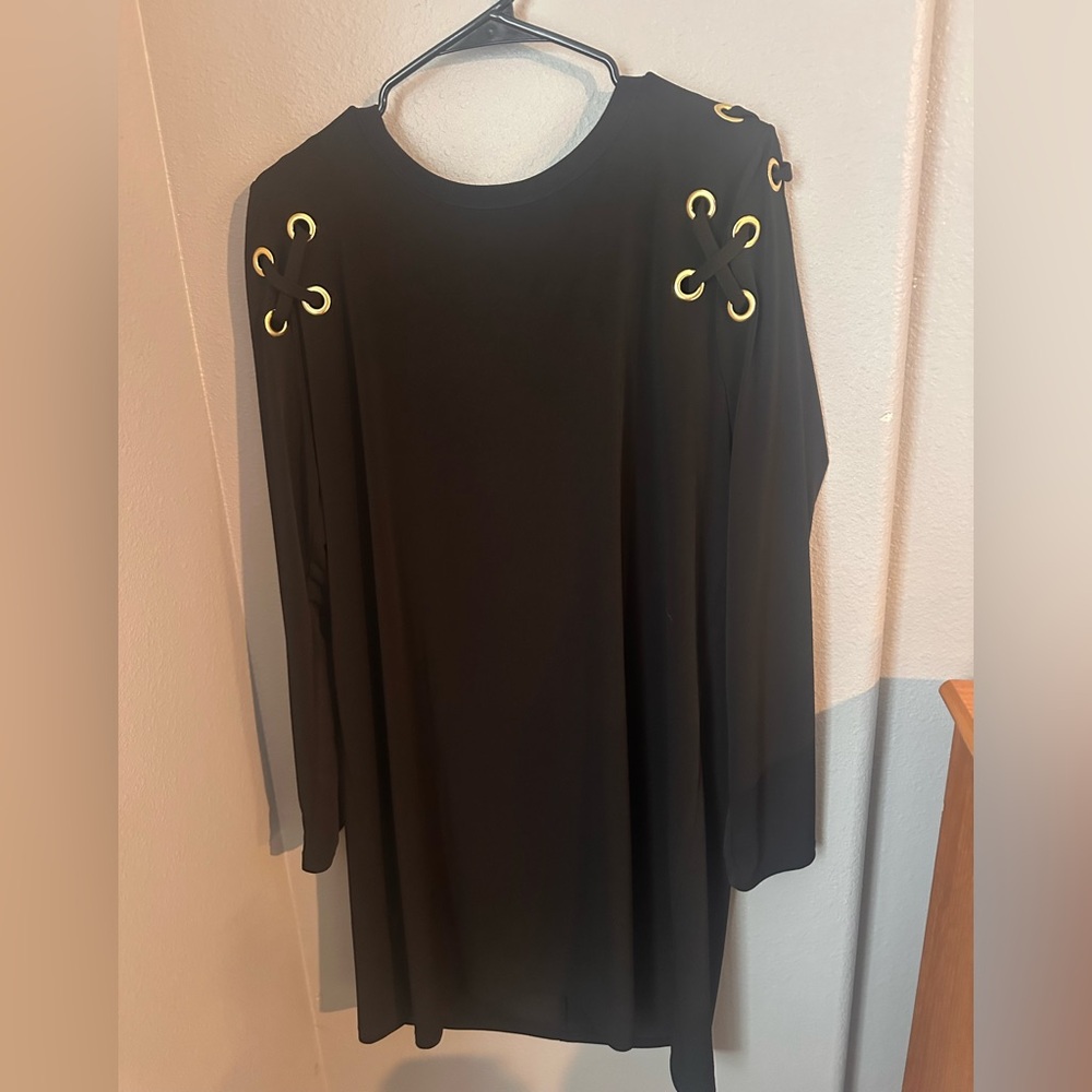 Michael Kors Black and gold dress